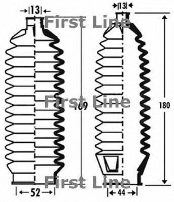 FIRST LINE FSG3308 Bellow, steering